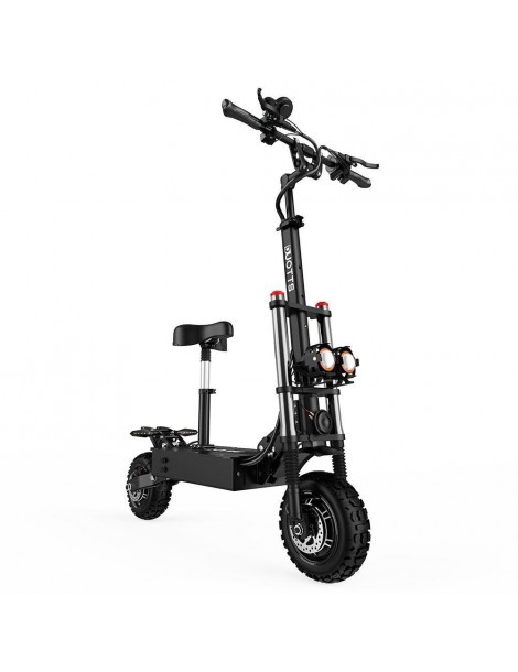 OOTD D88 Scooter Elettrico Pieghevole con Pneumatici Off-Road da 11 pollici - Doppio Motore 2800W*2 e Batteria 60V 38Ah Online Outlet