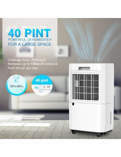 Luko Ol20-d025c Deumidificatore Portatile Capacità Di Deumidificazione 20l Timer 24 Ore Bassa Rumorosità - Bianco Grandi sconti