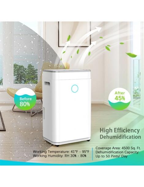 LUKO OL20-D030A Deumidificatore portatile per la casa capacità di deumidificazione di 20L Nuovi prodotti