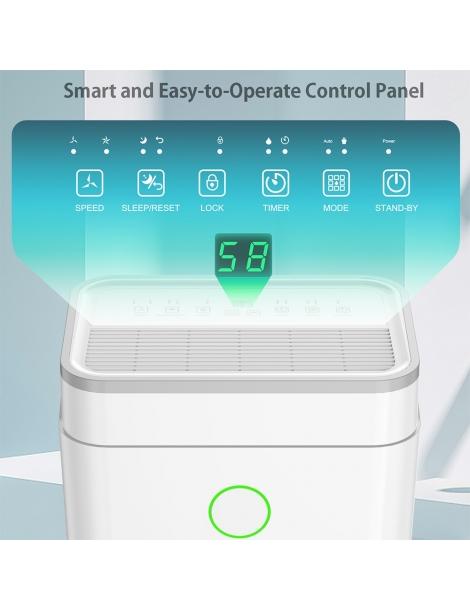 LUKO OL20-D030A Deumidificatore portatile per la casa capacità di deumidificazione di 20L Nuovi prodotti