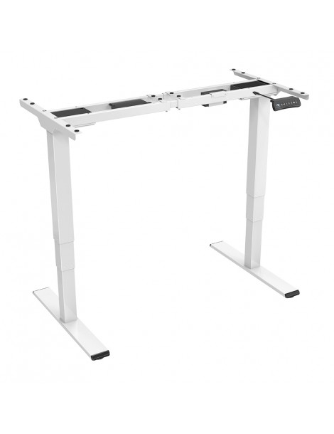 ACGAM Telaio Per Scrivania Elettrico Regolabile - Bianco Officina