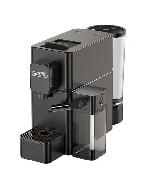 HiBREW H15 Nes Macchina da caffè a capsule estrazione ad alta pressione 20 bar serbatoio del latte rimovibile - Nero Limitato a 3 giorni