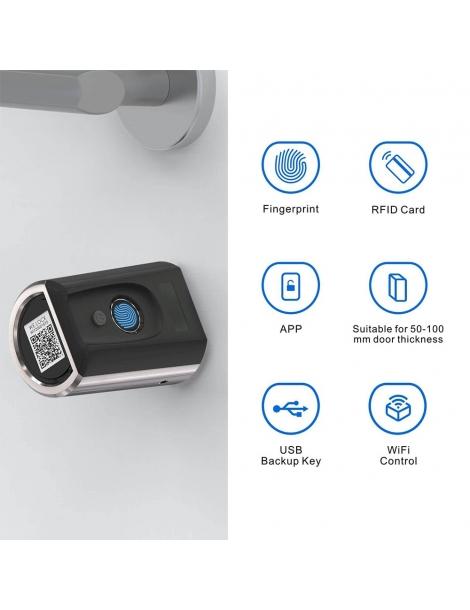 WELOCK TouchEBL41 Blocco porta intelligente con impronte digitali Esporta salva