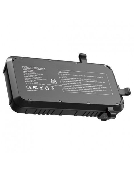 GOOLOO GT1500 avviatore di emergenza avviamento auto con picco di 1500A alimentatore portatile impermeabile da 12 V Sconti questo mese