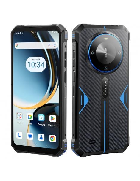 FOSSiBOT F105 Smartphone robusto schermo HD+ da 6 745 pollici batteria da 10300mAh 4GB RAM+64GB ROM - Blu Novità