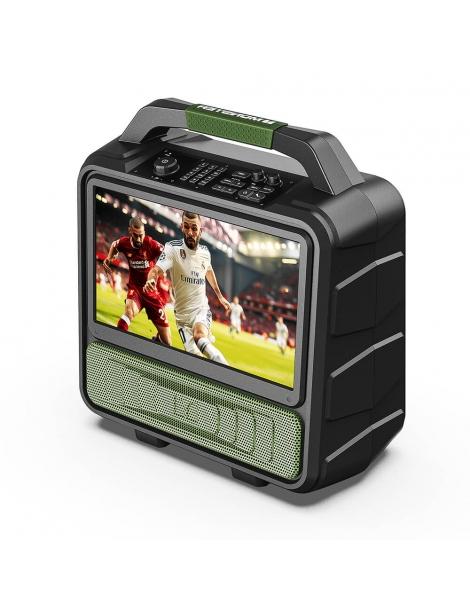 Monster VMay TV Portatile Relatore del partito da Esterno con Antenna TV Tuner Schermo 15.6' 1080P Audio 60W Offerta