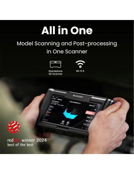Revopoint MIRACO Scanner 3D con 16 GB di RAM alta precisione di 0 02 mm velocità di scansione di 15 fps Hotsell