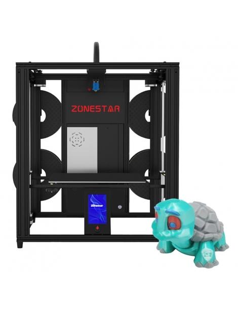 Zonestar Z9V5MK6 Stampante 3D a 4 estrusori 4 in 1 out Color-Mixing livellamento automatico scheda madre a 32 bit Saldi Di Fabbrica