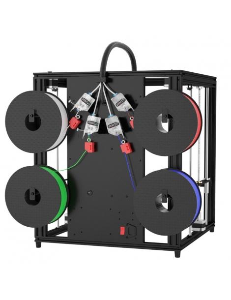 Zonestar Z9V5MK6 Stampante 3D a 4 estrusori 4 in 1 out Color-Mixing livellamento automatico scheda madre a 32 bit Saldi Di Fabbrica