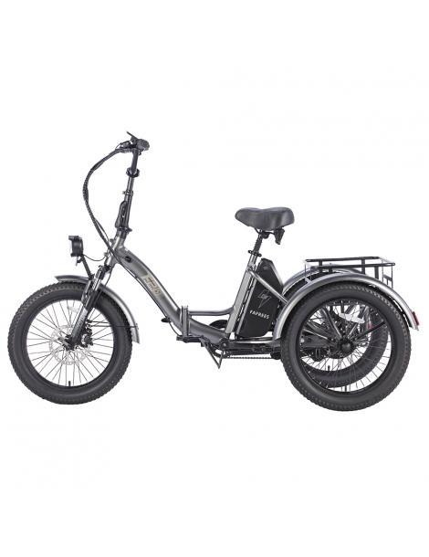 FAFREES F20 Mate Triciclo elettrico motore brushless 500W batteria 48V/18.2Ah pneumatici grassi 20*3.0 pollici - Grigio I Più Venduti