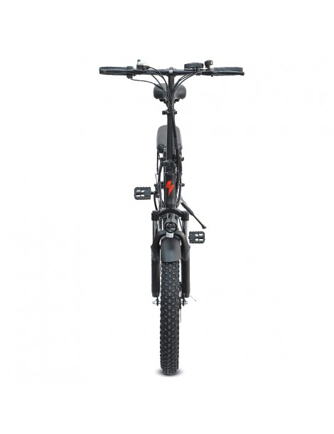 FAFREES F20 20" Bicicletta Elettrica da Città Pieghevole 250W Motore Brushless 36V 15AH Batteria al litio - Nero Prezzo di fabbrica