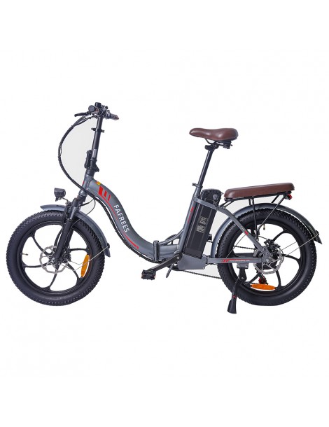FAFREES F20 Pro 20 pollici Pneumatici Bicicletta Elettrica Pendolare Pieghevole 36V 18Ah Batteria al Litio 250W - Grigio Grande vendita