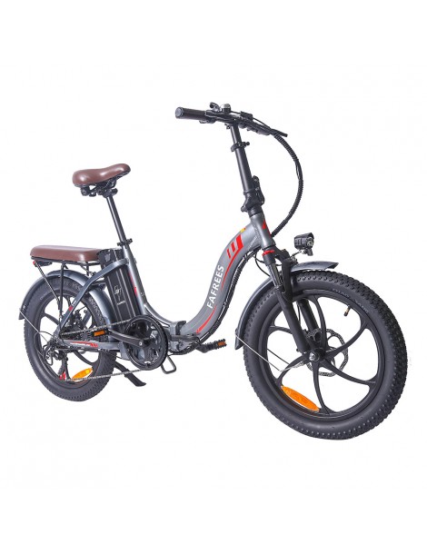 FAFREES F20 Pro 20 pollici Pneumatici Bicicletta Elettrica Pendolare Pieghevole 36V 18Ah Batteria al Litio 250W - Grigio Grande vendita