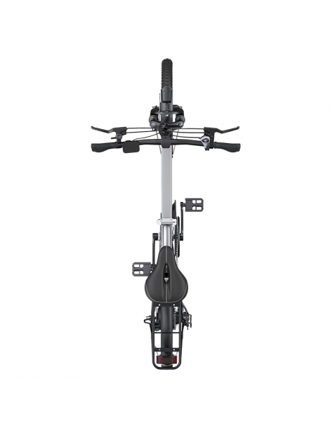 ENGWE P1 Bicicletta elettrica pieghevole pneumatico 20*3 pollici motore 250W batteria 36V 13Ah - Sliver Black Friday