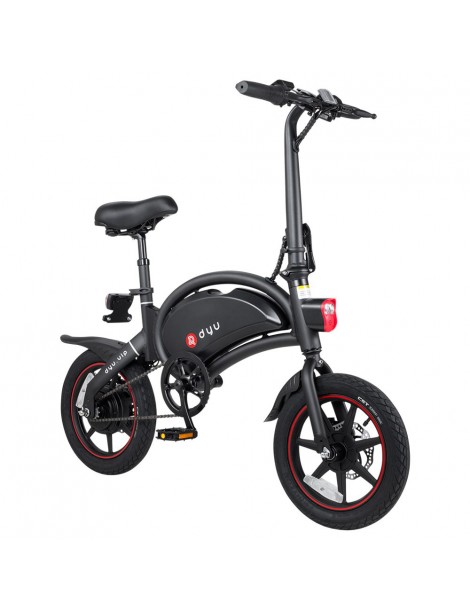 DYU D3+ Ciclomotore elettrico pieghevole con pneumatici da 14" - Motore senza spazzole da 240W e batteria al litio da 10AH Bestseller