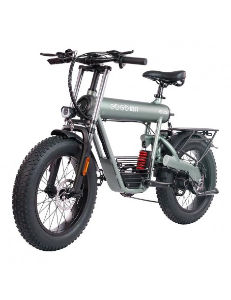 GOGOBEST GF500 20*4.0 pollici Fat Tire Electric Bike Motore senza spazzole da 750W Batteria 48V 20Ah Liquidazione