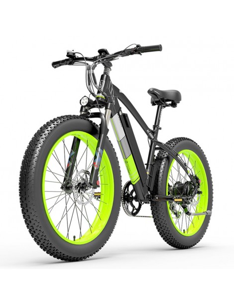 LANKELEISI XC4000 26*4.0 Inch Fat Tires Bicicletta elettrica autonomia massima 120KM velocità massima 40 km/h - motore 1000W Comprane uno, ottenene uno gratis