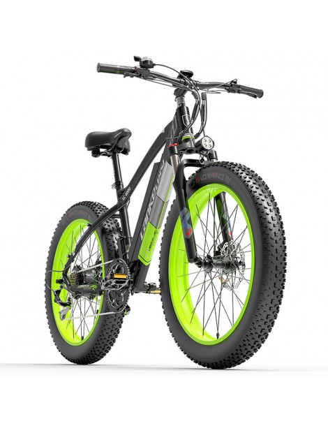 LANKELEISI XC4000 26*4.0 Inch Fat Tires Bicicletta elettrica autonomia massima 120KM velocità massima 40 km/h - motore 1000W Comprane uno, ottenene uno gratis