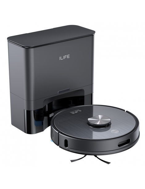 ILIFE T20S Robot Aspirapolvere potenza di aspirazione 5000Pa autonomia 260mins sistema di stazioni autosvuotanti Prezzo basso