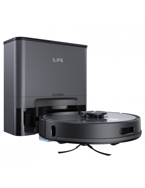 ILIFE T20S Robot Aspirapolvere potenza di aspirazione 5000Pa autonomia 260mins sistema di stazioni autosvuotanti Prezzo basso
