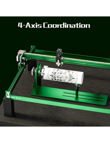 Taglierina con incisore laser NEJE Max 4 E80 potenza ottica 24W messa a fuoco fissa assistenza pneumatica automatica Consegna Veloce