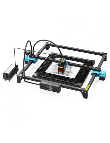 TWO TREES TTS-20 Pro 20W Laser Engraver Cutter con kit di assistenza pneumatica letto laser 0.08*0.08mm 418x418mm Sconto