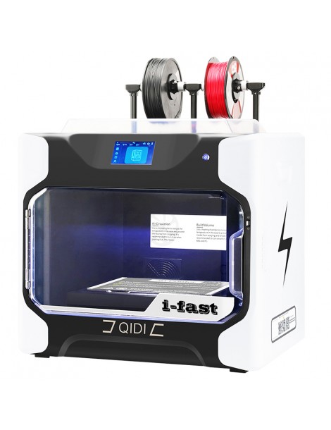 QIDI TECH I Fast Stampante 3d Con Doppio Estrusore Per La Stampa A Due Colori Dimensioni Di Stampa Super Grandi 360*250*320mm Outlet
