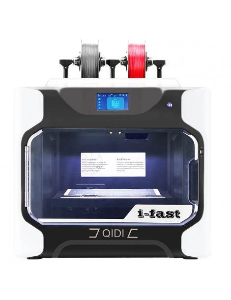 QIDI TECH I Fast Stampante 3d Con Doppio Estrusore Per La Stampa A Due Colori Dimensioni Di Stampa Super Grandi 360*250*320mm Outlet
