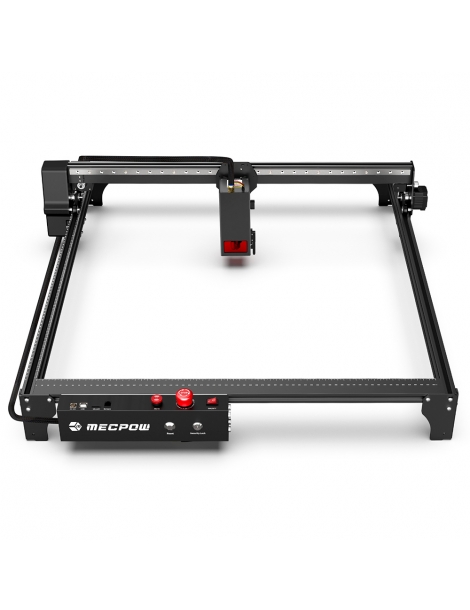 Mecpow X5 Pro 33W Macchina per incisione laser area di incisione 600x600mm spot laser con assistenza pneumatica automatica Saldi Di Fabbrica