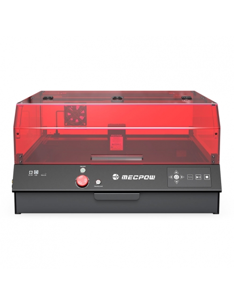 Mecpow X4 Pro Macchina per Incisione Laser 22W con Telecamera Integrata Copertura Protettiva in Acrilico FDA Classe 1 Vendite Flash