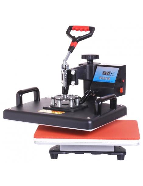 SHUOHAO 8 in 1 macchina di stampa a caldo combinata macchina di trasferimento di calore 2D per tappo tazza piastra T-shirt In Saldo