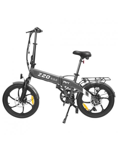 PVY Z20 Pro 20*2.3 pollici bicicletta elettrica pieghevole motore mozzo 500W batteria 10.4Ah 25 km/h 80-100km - Grigio Sconto di tempo limitato