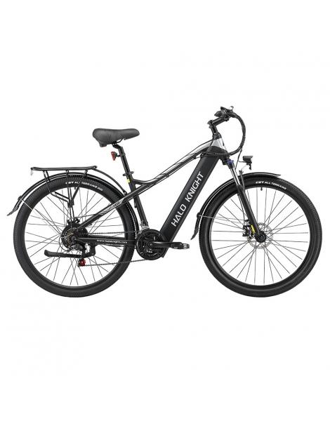 Halo Knight H02 Bicicletta elettrica motore brushless 750W batteria 48V 16Ah pneumatici 29*2.1 pollici - Nero Comprare a buon mercato
