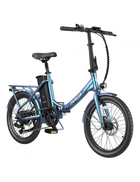Fafrees F20 Lasting Bici Elettrica Pieghevole Motore 250W Batteria 36V 18.2Ah Pneumatici 20*1.95'' - Radiant Teal Shopping online