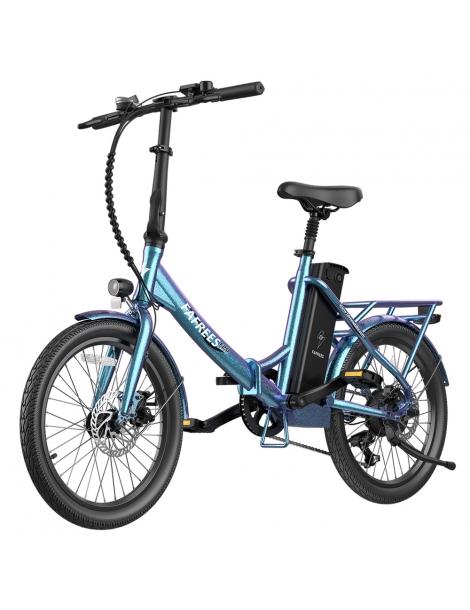 Fafrees F20 Lasting Bici Elettrica Pieghevole Motore 250W Batteria 36V 18.2Ah Pneumatici 20*1.95'' - Radiant Teal Shopping online