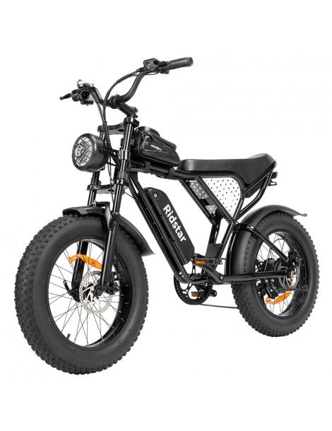 Ridstar Q20 Mini Electric Bike motore 1000W batteria 48V 15AH pneumatici grassi 20*4.0 pollici velocità massima 40km/h Vendite stagionali