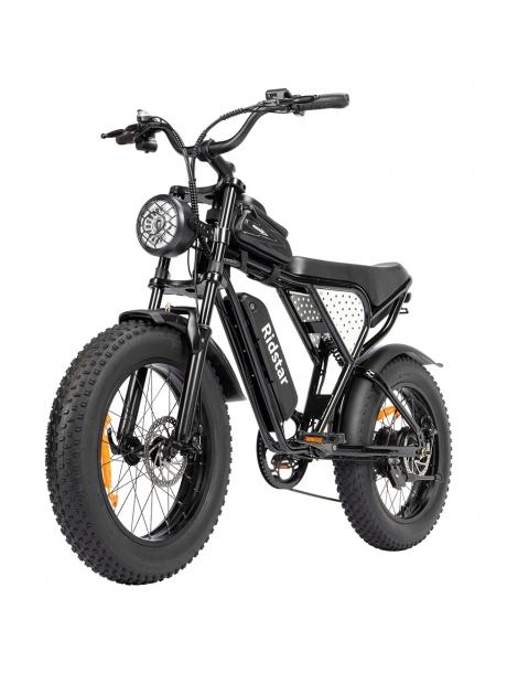 Ridstar Q20 Mini Electric Bike motore 1000W batteria 48V 15AH pneumatici grassi 20*4.0 pollici velocità massima 40km/h Vendite stagionali