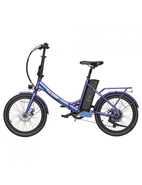 Fafrees F20 Lasting Bici Elettrica Pieghevole Motore 250W Batteria 36V 18.2Ah Pneumatici 20*1.95'' - Aurora Blue Black Friday