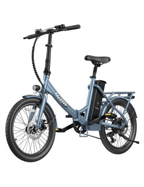 Fafrees F20 Lasting Bici Elettrica Pieghevole Motore 250W Batteria 36V 18.2Ah Pneumatici 20*1.95'' - Blu Haze Cyber Monday