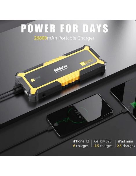 GOOLOO GP4000 avviatore di emergenza per auto con picco di 4000A Lightning offer