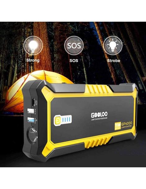 GOOLOO GP4000 avviatore di emergenza per auto con picco di 4000A Lightning offer