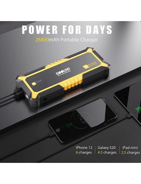 GOOLOO GP4000 avviatore di emergenza per auto con picco di 4000A Grandi sconti