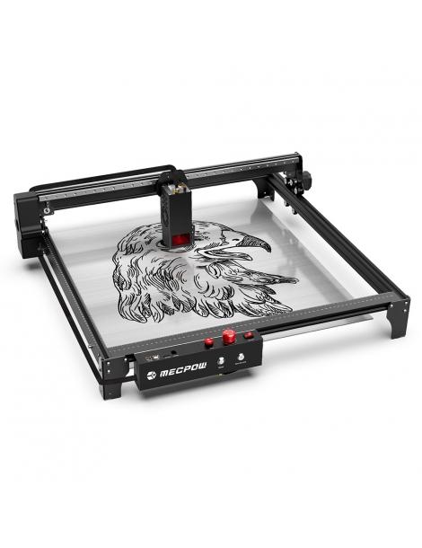 Mecpow X5 22W Macchina per incisione laser area di incisione 600x600mm spot laser con assistenza pneumatica automatica Ultimo giorno