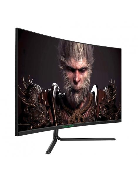 TITAN ARMY C32C1S Monitor da gioco da 31 5 pollici risoluzione 2K frequenza di aggiornamento 240 Hz curvatura 1500R Solo un giorno rimasto