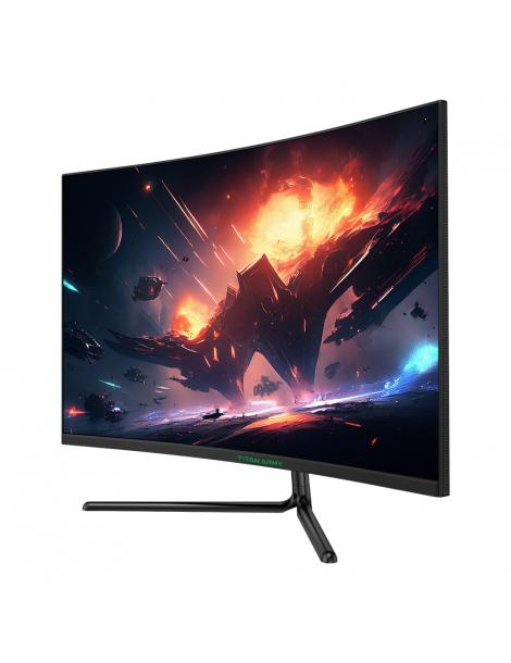 TITAN ARMY C32C1S Monitor da gioco da 31 5 pollici risoluzione 2K frequenza di aggiornamento 240 Hz curvatura 1500R Solo un giorno rimasto