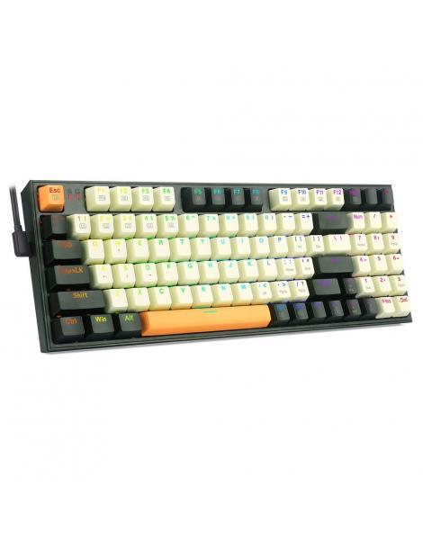 Redragon K636CLO-RGB Kitava 94 tasti con tastierino numerico tastiera meccanica retroilluminata RGB - Nero Super sconto