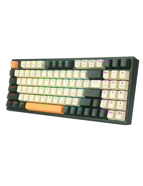 Redragon K636CLO-RGB Kitava 94 tasti con tastierino numerico tastiera meccanica retroilluminata RGB - Nero Super sconto