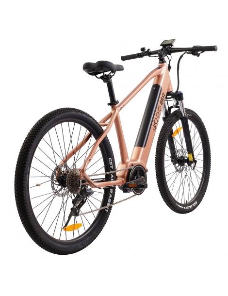 GOGOBEST GM26 Bicicletta elettrica da città motore mid-drive 36V 250W batteria 10Ah freno a disco idraulico - Oro Officina