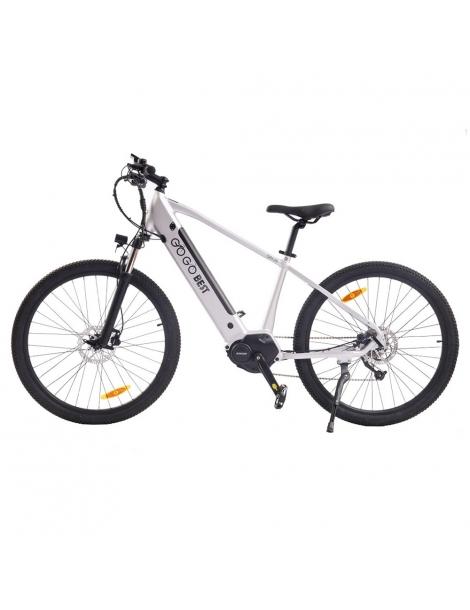 GOGOBEST GM26 Bicicletta elettrica da città motore mid-drive 36V 250W batteria 10Ah freno a disco idraulico - Argento Limitato a 3 giorni