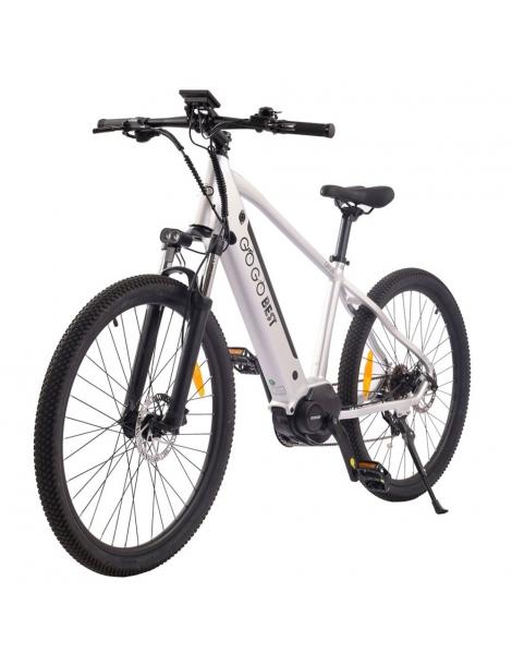 GOGOBEST GM26 Bicicletta elettrica da città motore mid-drive 36V 250W batteria 10Ah freno a disco idraulico - Argento Limitato a 3 giorni